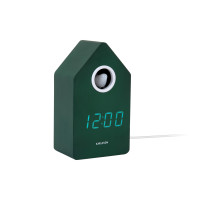 Budík Cuckoo LED Karlsson KA6070GR, 16cm